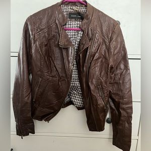 Leather jacket